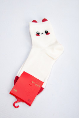 Шкарпетки дитячі новорічні кашемір 